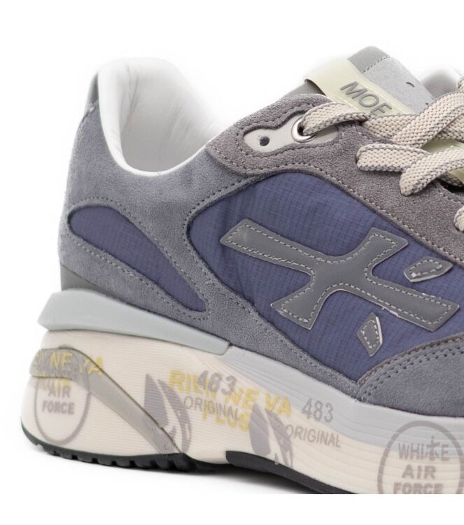 Premiata Heren Sneakers in Grijs/Paars online kopen 