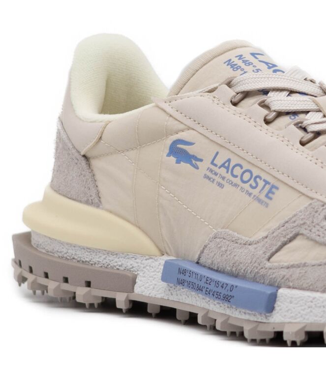 lacoste  Heren Sneakers Rubberzolen Grijs 