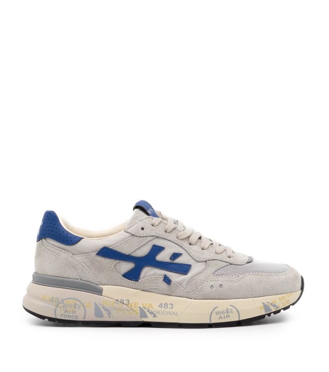 Premiata Heren Sneakers in Grijs/Blauw online kopen 