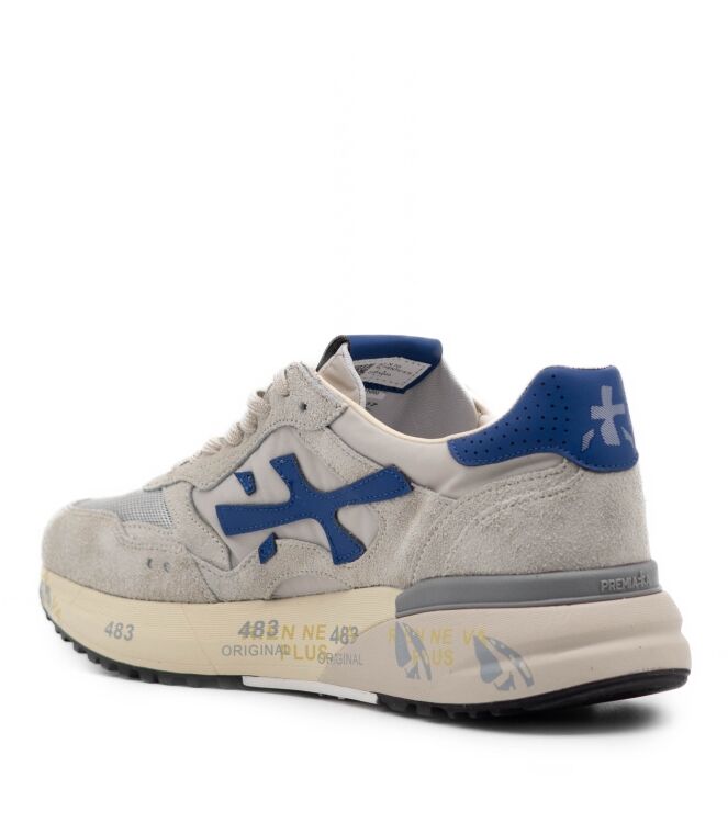 Premiata Heren Sneakers in Grijs/Blauw online kopen 