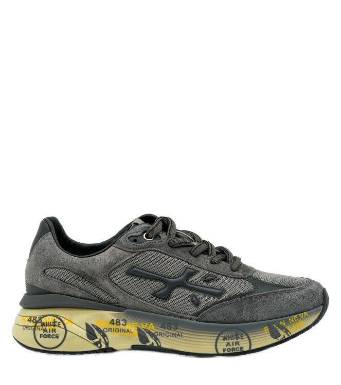 Premiata  heren sneakers grijs 49 grijs combi. Direct leverbaar uit de webshop van www.taft.nl/