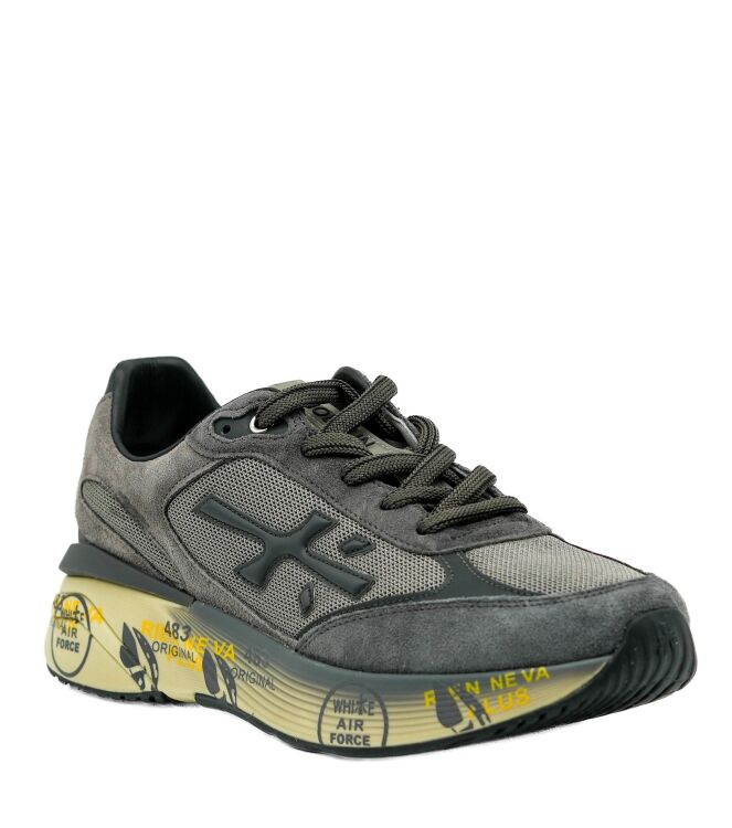 Premiata  heren sneakers grijs 49 grijs combi. Direct leverbaar uit de webshop van www.taft.nl/