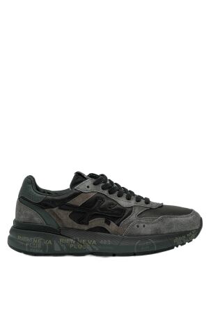Premiata heren sneakers donker grijs