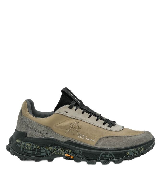 Premiata Premiata heren sneakers grijs Var434 Premiata heren sneakers grijs 49 grijs combi. Direct leverbaar uit de webshop van www.taft.nl/