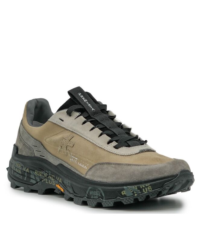 Premiata Premiata heren sneakers grijs Var434 Premiata heren sneakers grijs 49 grijs combi. Direct leverbaar uit de webshop van www.taft.nl/