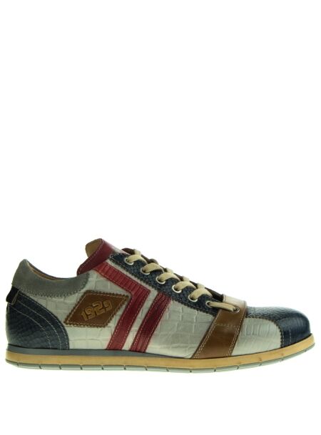 Kamo gutsu Heren sneakers blauw-wit-rood
