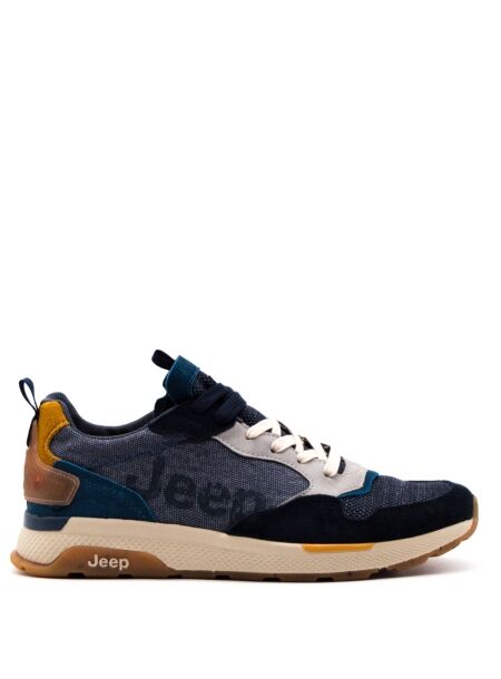 Jeep Heren sneaker blauw