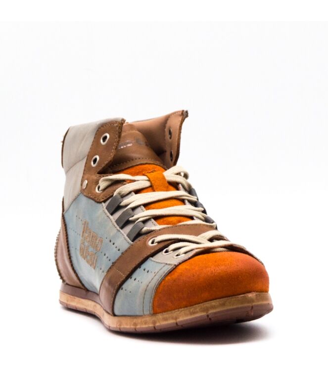 Kamo Gutsu Kamo Gutsu Sneakers Blue for Men Arancio-Cielo Kamo Gutsu Sneakers Blue for Men