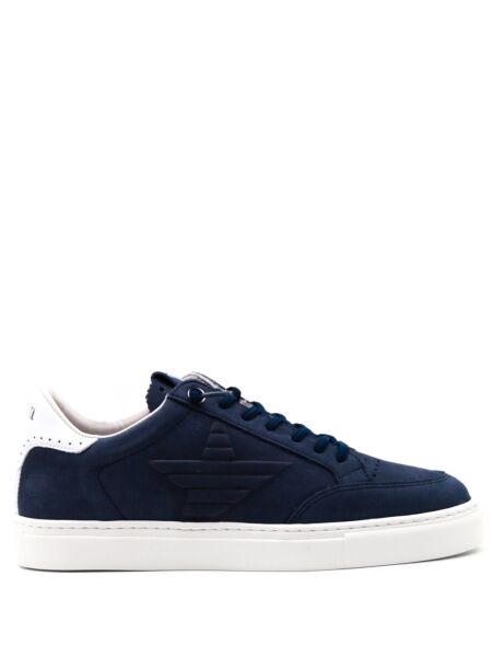 Cetti Heren sneakers blauw nubuck