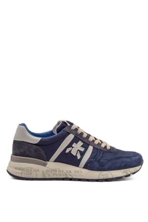 Premiata  heren sneakers blauw