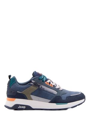 Jeep Footwear heren sneakers blauw combi