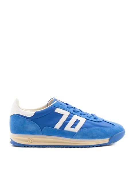 Back 70 Heren sneaker rubberzool blauw