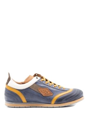 Kamo Gutsu heren sneakers blauw combi
