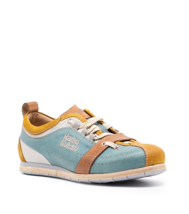 Kamo Gutsu Heren Sneakers in Blauw Combinatie online kopen 
