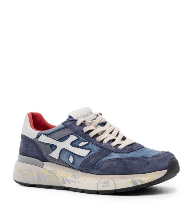 Premiata Heren Sneakers in Blauw online kopen 