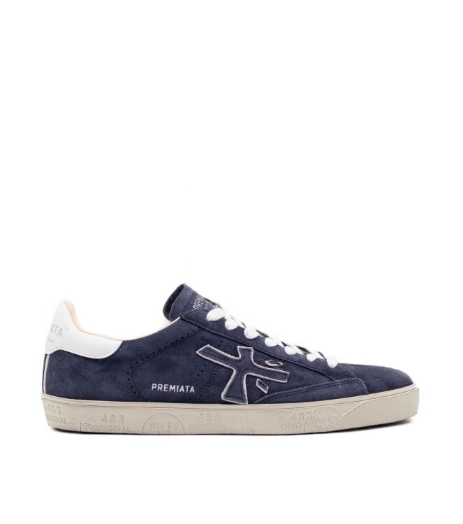 Premiata Heren Sneakers in Blauw online kopen 