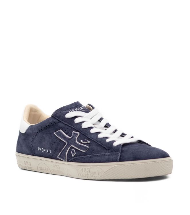 Premiata Heren Sneakers in Blauw online kopen 