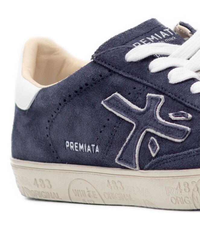 Premiata Heren Sneakers in Blauw online kopen 