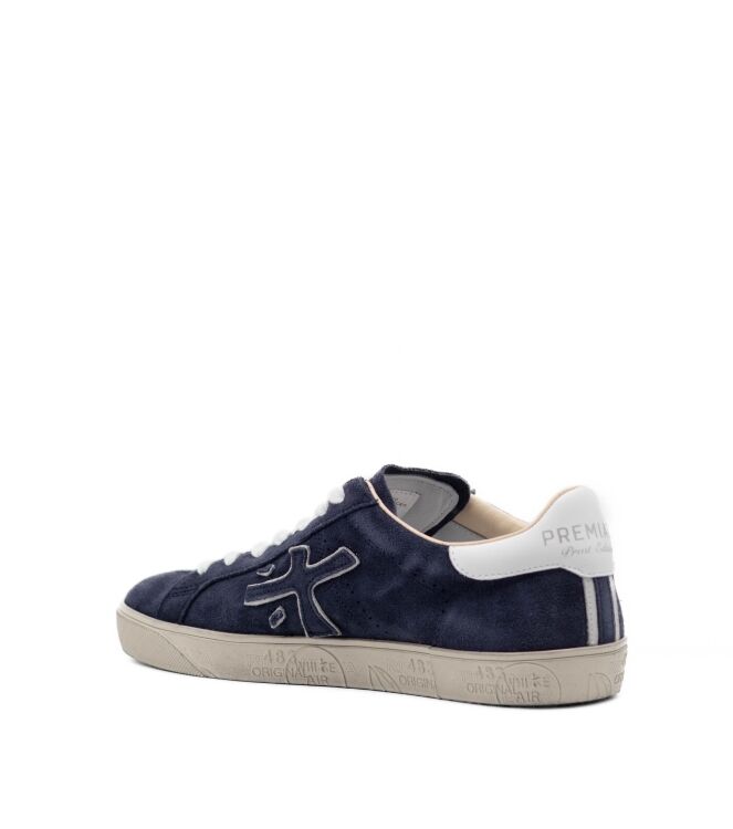 Premiata Heren Sneakers in Blauw online kopen 