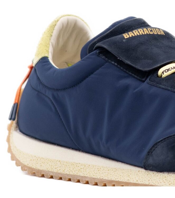 barracuda  Heren Sneaker Rubberzool Blauw 