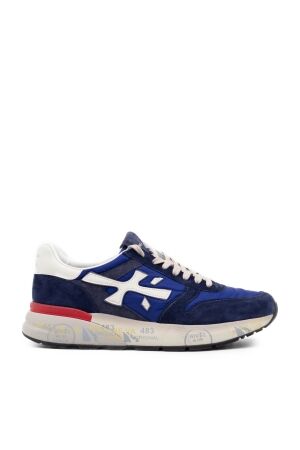 Premiata  heren sneakers rubberzolen blauw