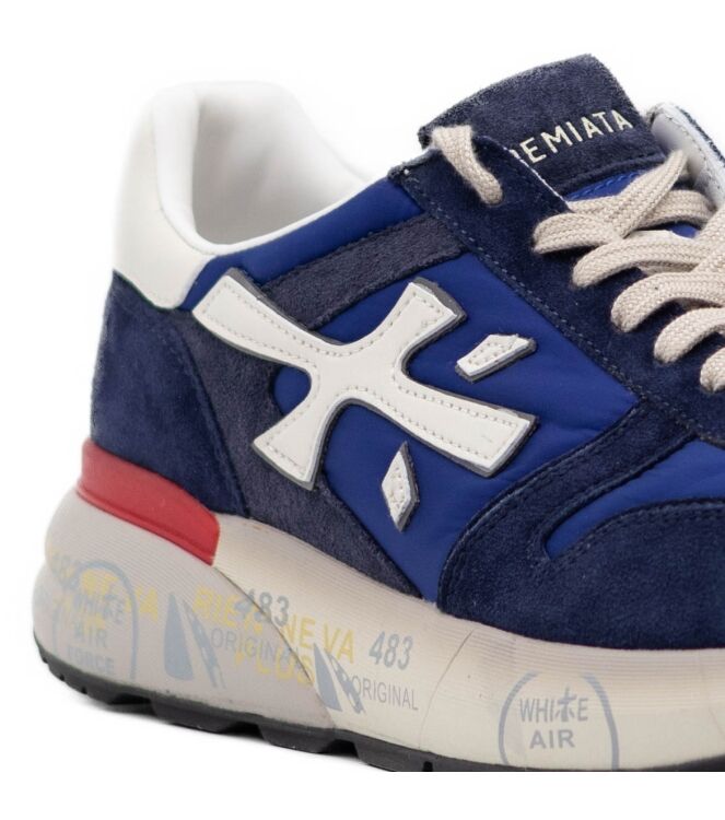Premiata Heren Sneakers in Blauw online kopen 
