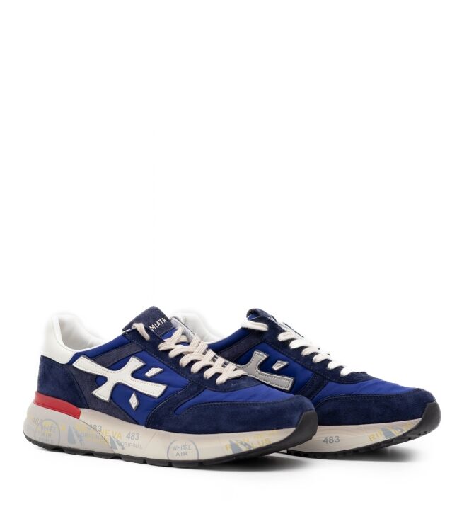 Premiata Heren Sneakers in Blauw online kopen 
