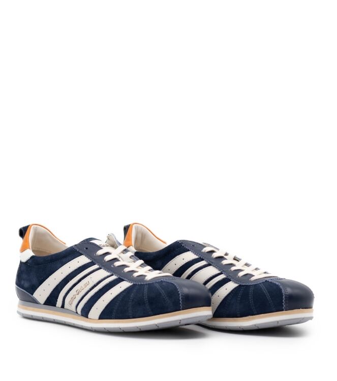 Kamo Gutsu  Heren Sneakers Rubberzolen Blauw 