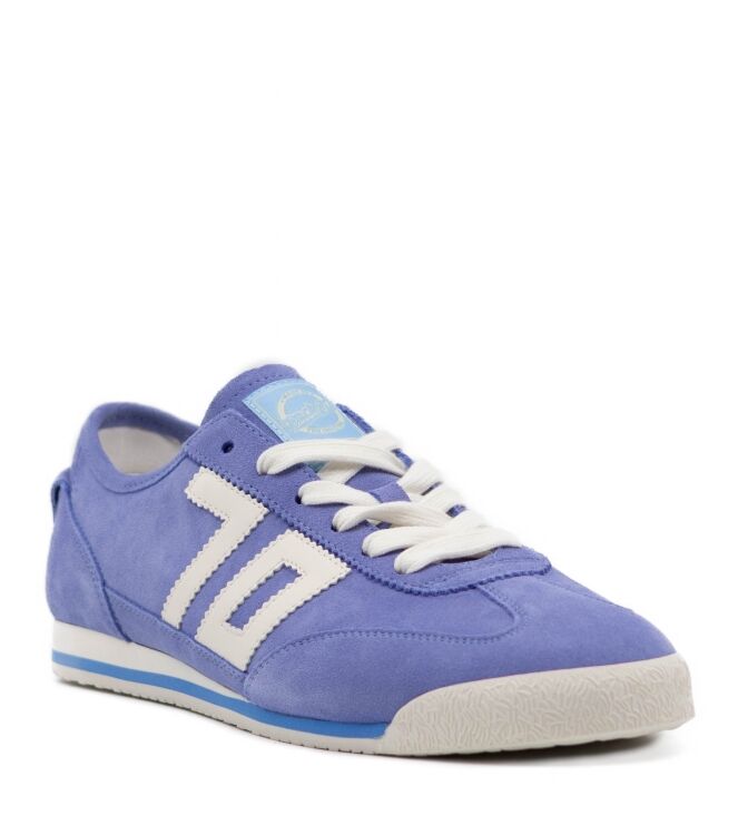 Back70  Heren Sneakers Rubberzolen Blauw 