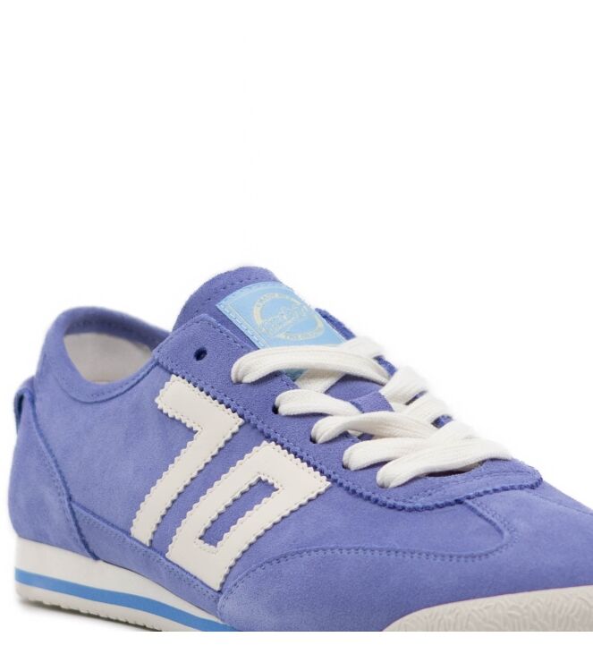 Back70  Heren Sneakers Rubberzolen Blauw 