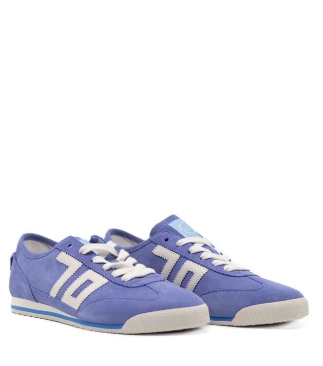 Back70  Heren Sneakers Rubberzolen Blauw 