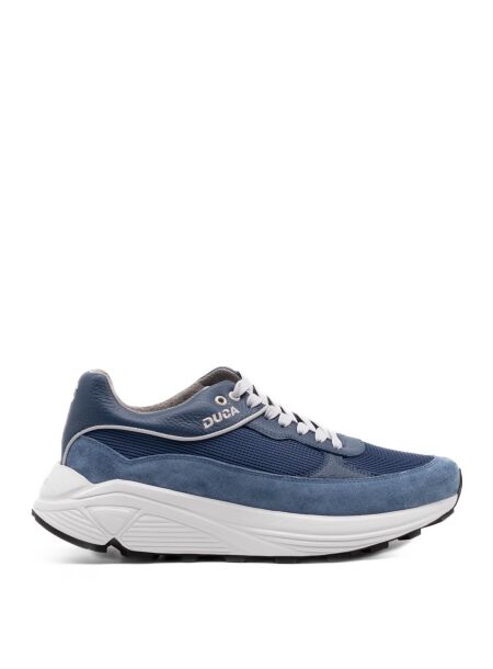 Duca walking Heren sneakers rubberzolen blauw