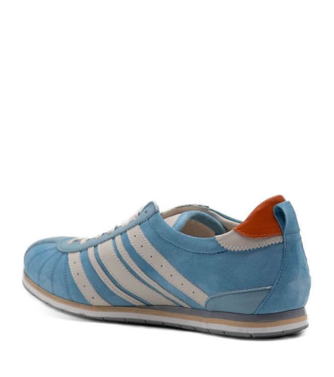 Kamo Gutsu Kamo Gutsu heren sneakers rubberzolen blauw Cielo Combi Kamo Gutsu Heren Sneakers in Licht Blauw online kopen