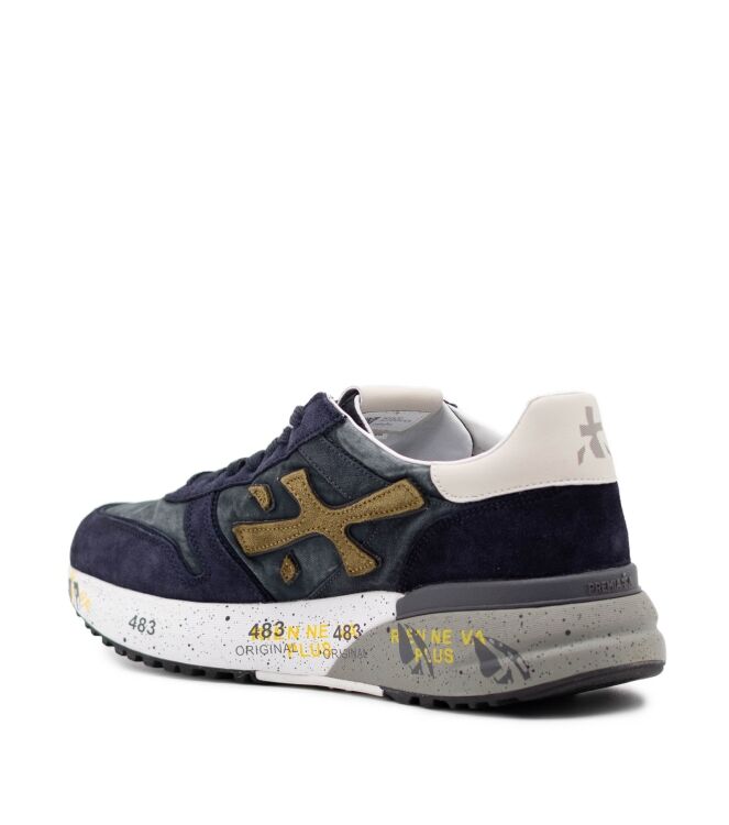 Premiata Premiata heren sneakers blauw Var8435 Premiata Heren Sneakers in Blauw online kopen