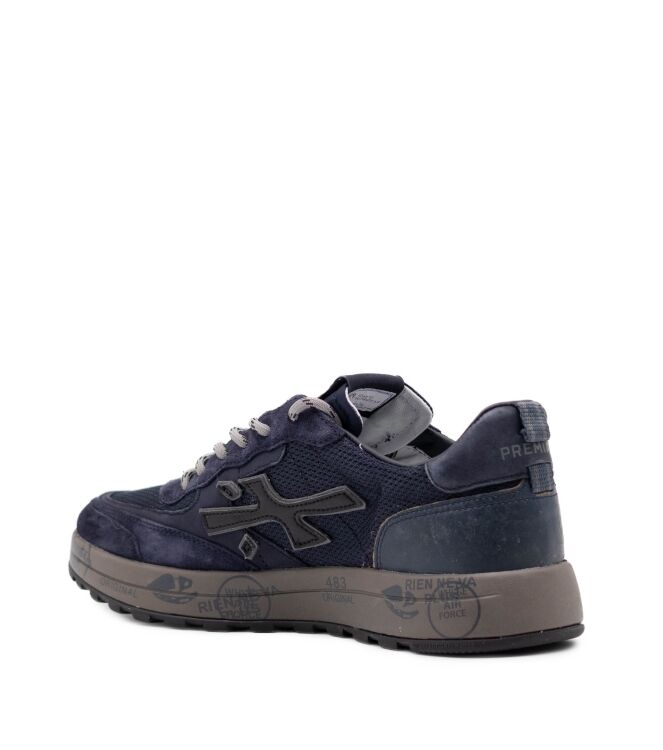 Premiata Premiata heren sneakers blauw Var8460 Premiata Heren Sneakers in Blauw online kopen