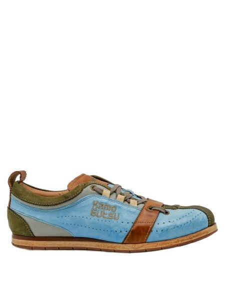 Kamo gutsu Heren sneakers blauw groen