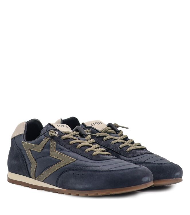 Cetti Cetti heren sneakers blauw Ante Napa Navy Cetti Heren Sneakers in Blauw online kopen