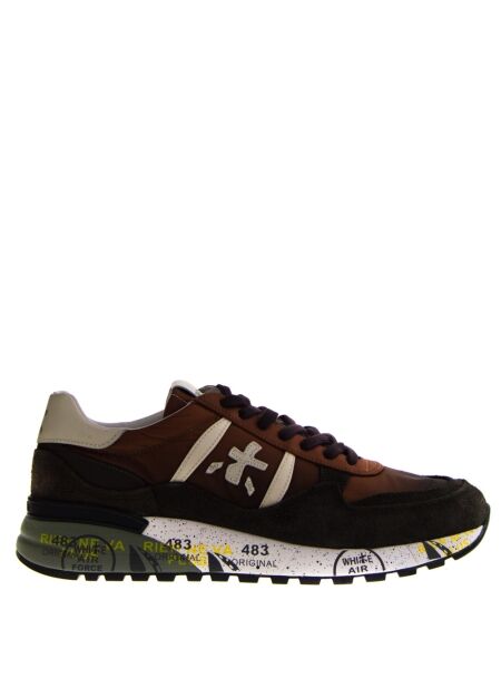 Premiata Heren sneakers bruin combi