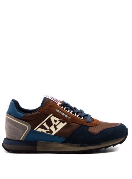 Napapijri Heren sneakers bruin blauw