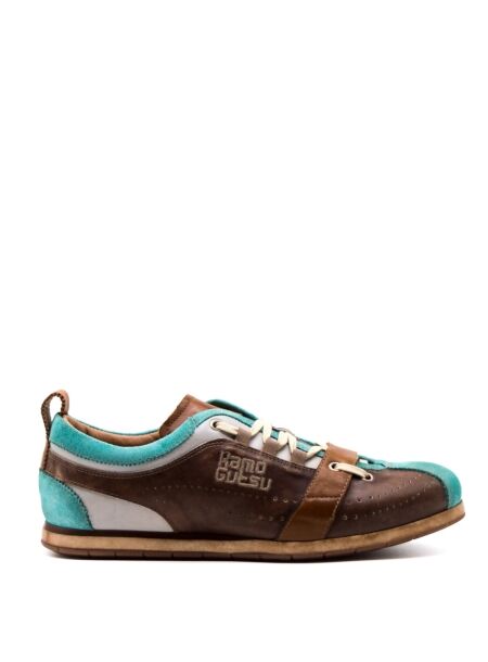 Kamo gutsu Heren sneakers bruin combi
