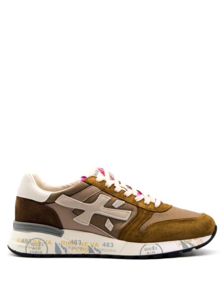 Premiata Heren sneakers bruin combi