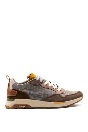 Jeep Footwear heren sneaker bruin combi