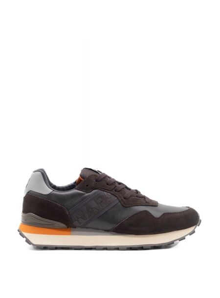 Napapijri Heren sneakers bruin grijs