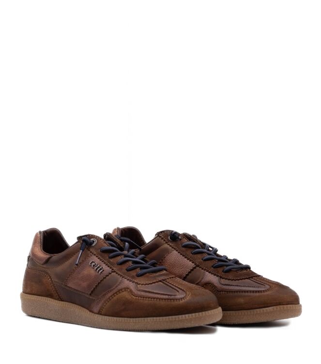 Cetti Cetti heren sneakers bruin Used Tin Moko Cetti Heren Sneakers in Bruin online kopen