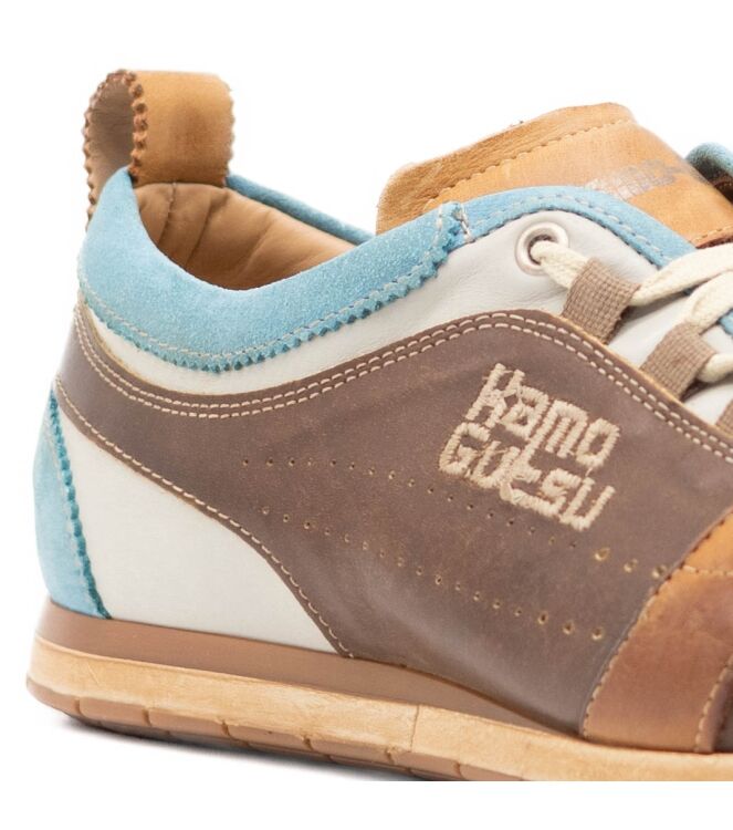 Kamo Gutsu Heren Sneakers in Bruin Combinatie online kopen 