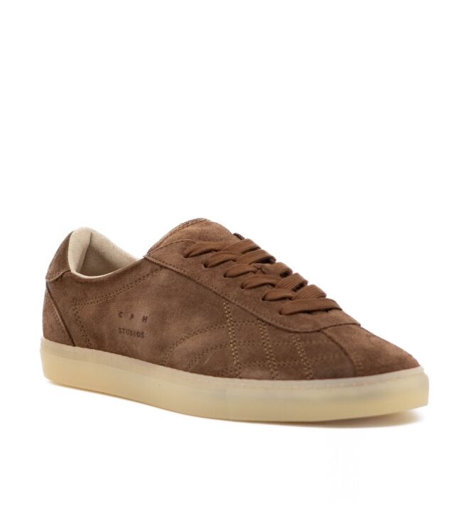 Copenhagen Studios Copenhagen Studios heren sneakers rubberzool bruin Suede New Mokka Copenhagen Studios Heren Sneakers Rubberzool Bruin