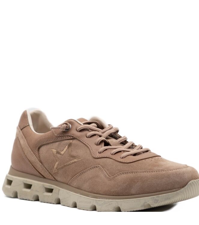 Cetti Cetti heren sneakers rubberzolen bruin Anta Wood Cetti Heren Sneakers in Bruin online kopen