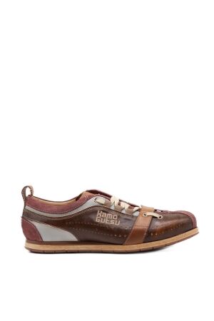 Kamo Gutsu heren sneakers rubberzolen bruin