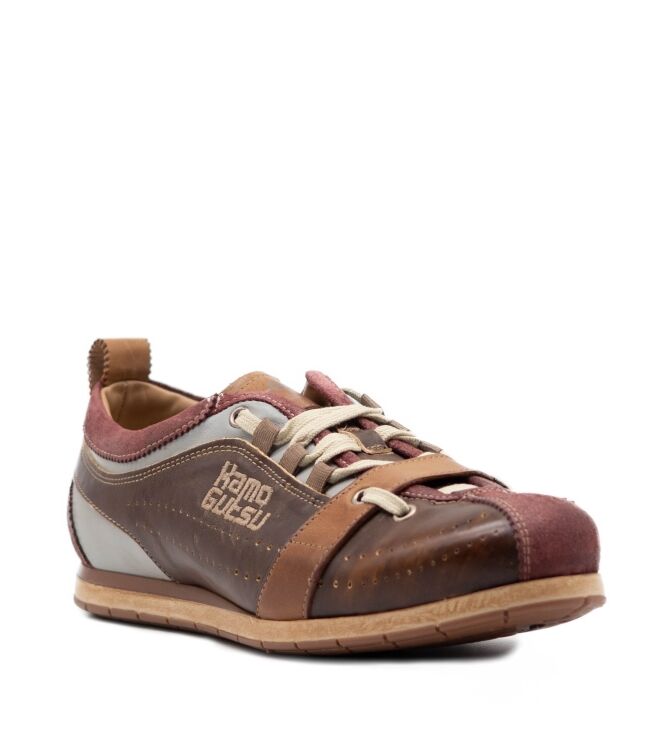 Kamo Gutsu Heren Sneakers in Bruin Combi online kopen 