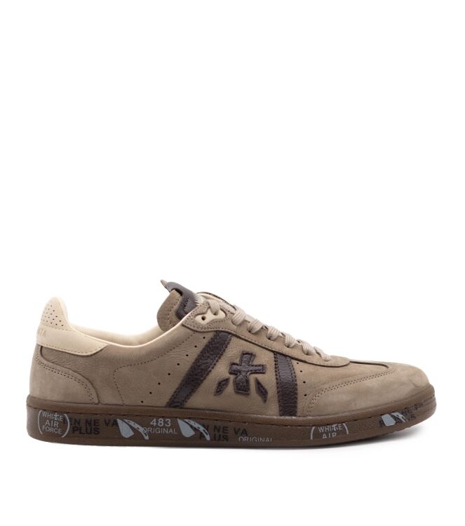 Premiata Premiata heren sneakers bruin Var8593 Premiata Heren Sneakers in Bruin online kopen